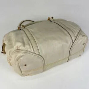 Gucci Bag Horsebit leather Boston white